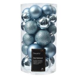Pallina Albero Blu Ice
