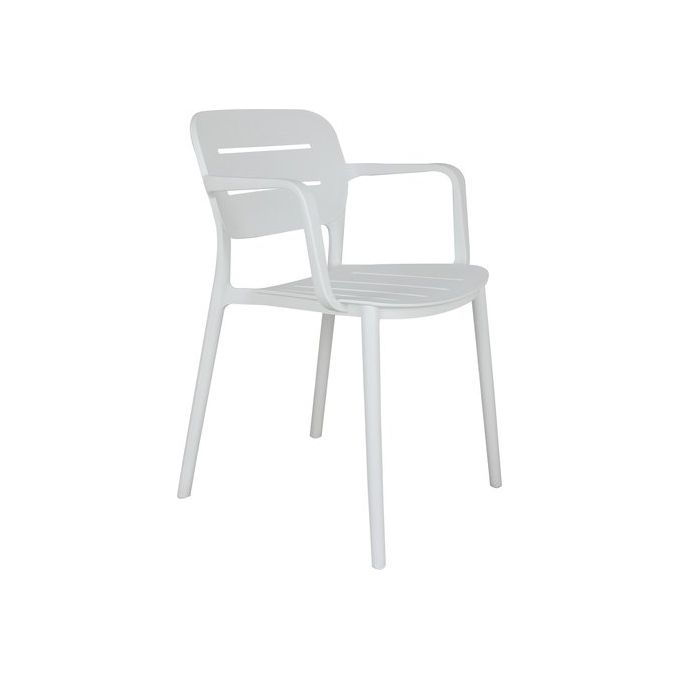 Amicasa PP 831 Sedia da Esterno Creta Bianco