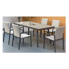 Set Tavolo e Sedie Alex Antracite