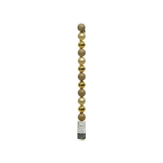 Amicasa Tubo 14 Sfere 30mm Gold