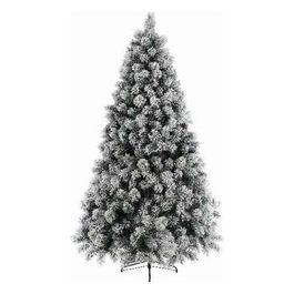 Albero di natale Vancouver Verde e Bianco 9689132 D. 1,32 x h. 2,1 m