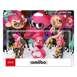 Amiibo Octoling Girl Boy Octopus Limited Edition Nintendo Switch