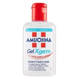 Amuchina Gel X-Germ, disinfettante mani tascabile, 80 ml