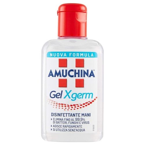 Amuchina Gel X-Germ, Disinfettante Mani Tascabile, 80 ml