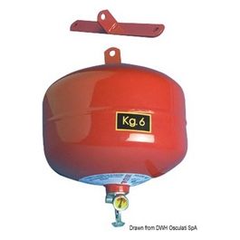 Estintore automatico 6 Kg a pioggia 