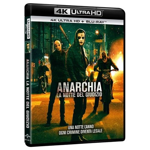 Anarchia: La Notte Del Giudizio 4K UHD  Blu-Ray