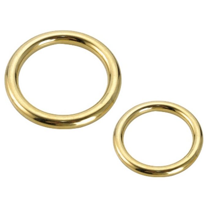 Anelli Ottone Lucido 19X25 200Pz