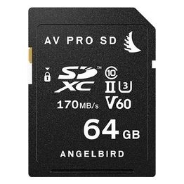 Angelbird SD Card AV PRO UHS-II 64GB V60