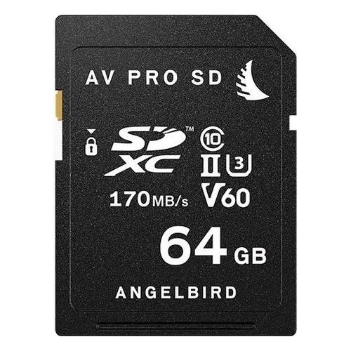 Angelbird SD Card AV PRO UHS-II 64GB V60