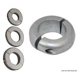 Anodo Oliva Bassa Mm 50  Alluminio