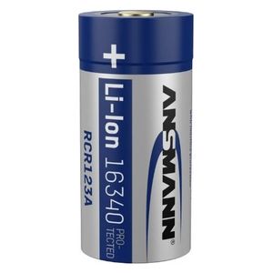 Ansmann 16340 Li-Ion Battery 850mAh 3.6V Versione Standard