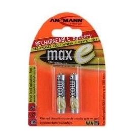 1x2 Batterie ricaricabili Maxe Nimh Micro 800 Mah