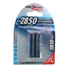2 NiMH Batteria 2850 Mignon AA 2650mAh