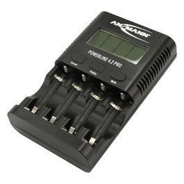 Caricabatterie per 4 Batterie AA/AAA NiMH
