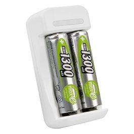Caricabatterie Basic II con 2 x AA 1300mAh