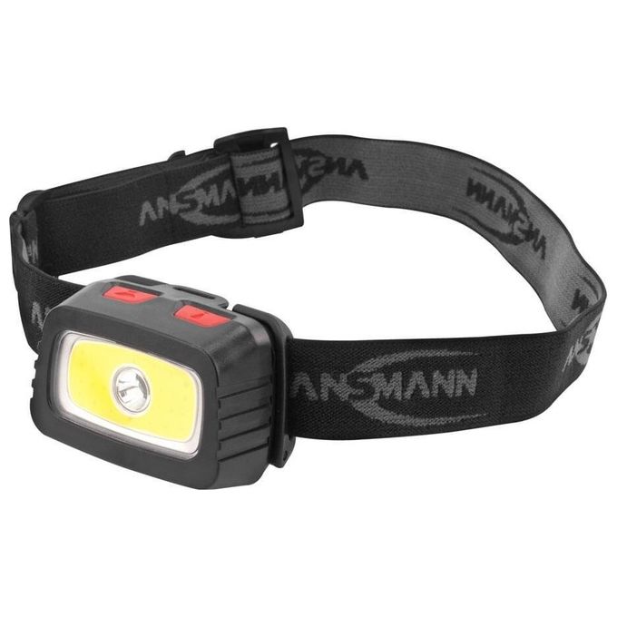 Ansmann HD200B Torcia a Fascia Led Nero-Grigio
