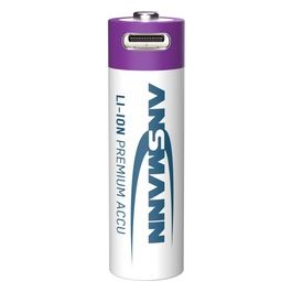 Lithium Akku Mignon AA 1800mAh  Cable 4 Pezzi