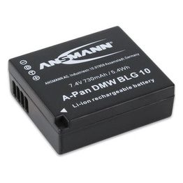 Ansmann A-Pan DMW-BLG10  Batteria Li-Ion Digicam 74V/730Mah per Fotocamere Digitali Panasonic 730mAh 7.4V