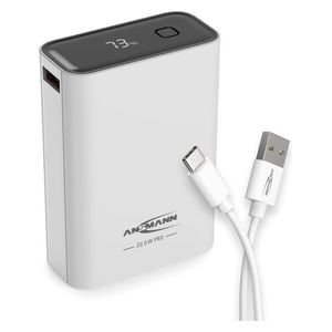 Ansmann Powerbank PRO 20.000 mAh USB-AC Port 22.5W Bianco