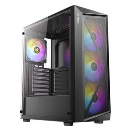 AX67 ARGB Midi Tower Nero con 4 Ventole ARGB