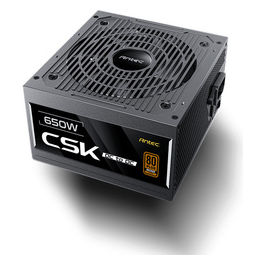 CSK650DC EC Alimentatore 650W 80 Plus Bronze