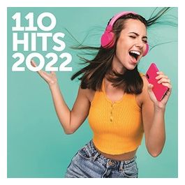 110 Hits 2022 Compilation Album di brani musicali popolari per un'esperienza di ascolto coinvolgente