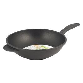 14.28 Wok 28cm Linea Nera Manico Bakelite