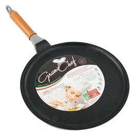39.28 Teglia Piadina/Crepes 28cm Manico in Legno