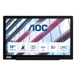 Monitor Flat 15.6'' 01 Series I1601P 1920 x 1080 Pixel Tempo di risposta 4 ms 