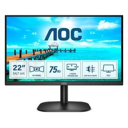AOC Monitor 21.5" LED VA 22B2H 1920x1080 Full HD Tempo di Risposta 4 ms 