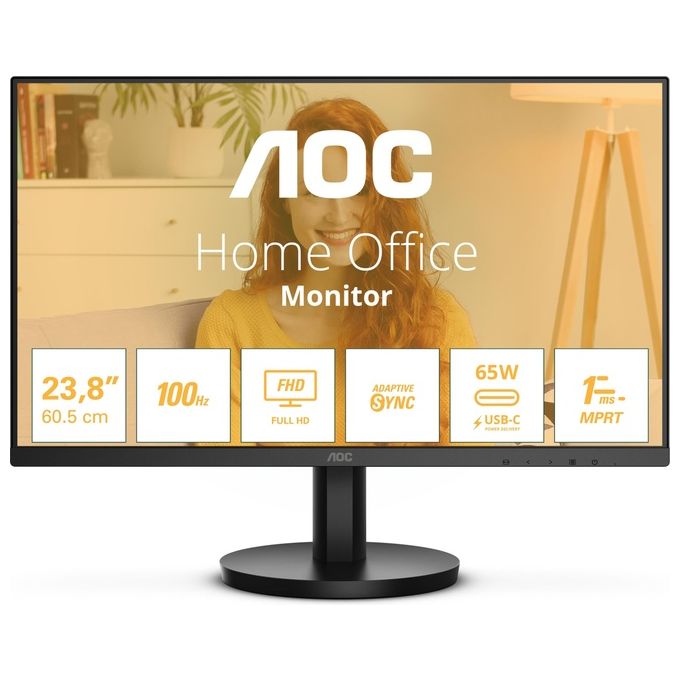 Aoc 24B3CA2 Monitor per Pc 23.8'' Led Ips Full Hd 16:9 250 cdm 100hz