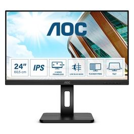 AOC Monitor 23.8" LED IPS 24P2Q 1920 X 1080 FHD Tempo di risposta 4 ms