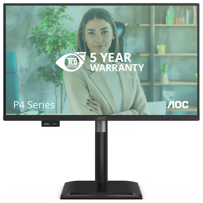 Aoc 24P4U Monitor PC 23,8" Full HD IPS 120 Hz (Nero)