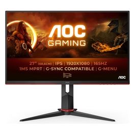 27G2SPU/BK Monitor Pc 27" 1920x1080 Pixel Full HD Nero/Rosso