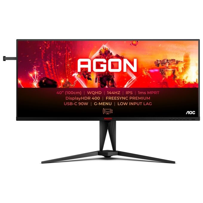 AOC AGON 5 AG405UXC Monitor Pc 39.5'' 3440x1440 Pixel Wide Quad HD LCD Nero