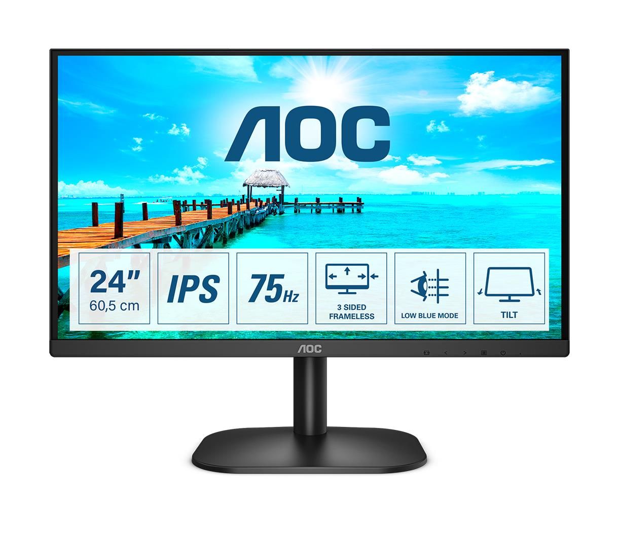 Aoc Monitor 23.8 Basic-line