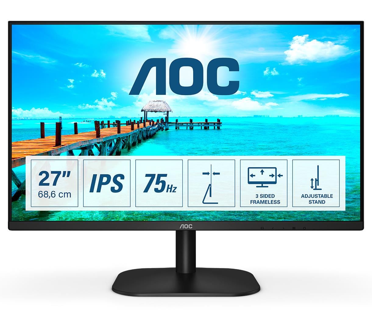 AOC Monitor Flat 27