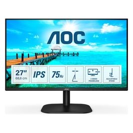 AOC Monitor Flat 27" Basic-Line 27b2h 1920x1080 Pixel Full Hd Led Tempo di risposta 7 ms