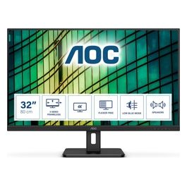 U32E2N- Monitor office da 32" UHD (3840x2160, VA, 16:9, HDMI 2x2.0, Displayport 1x1.2, 350 cd/m, 60 Hz, 4ms, FlickerFree), nero