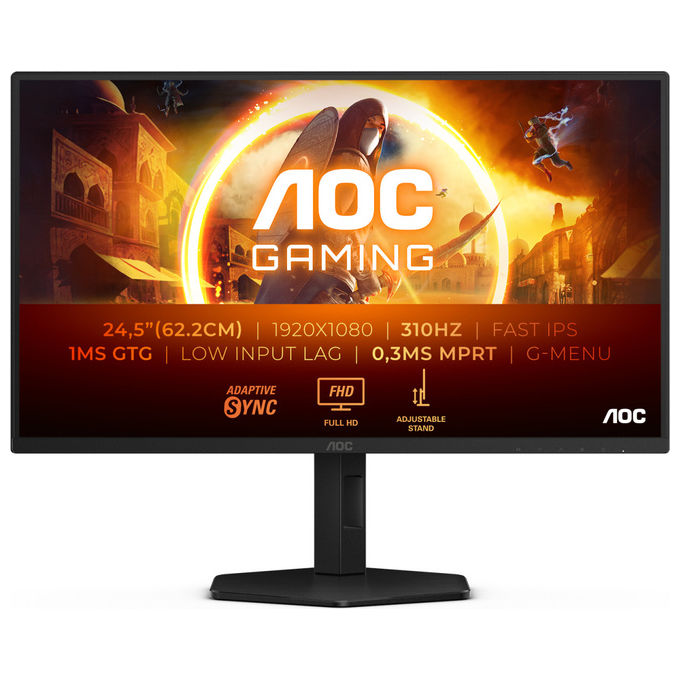 Aoc G4 25G4SXU Monitor Gaming Full HD 24.5 Pollici