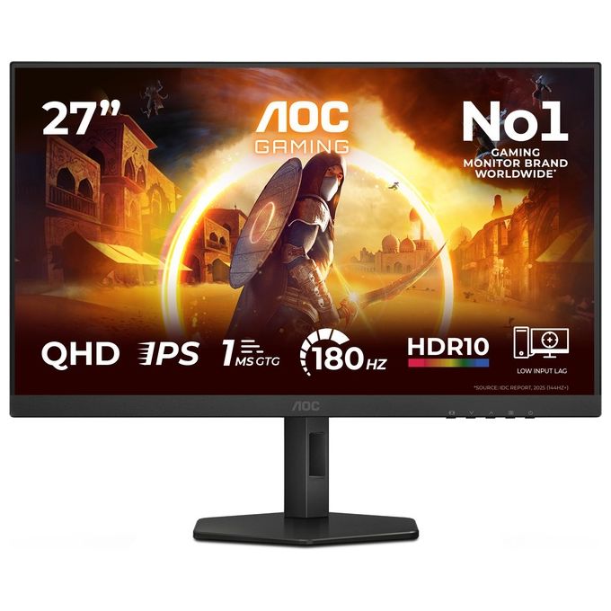 AOC G4 Q27G4XF Monitor PC 27'' 2560x1440 Pixel Quad HD LED