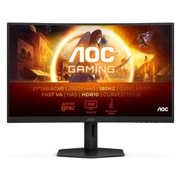 Gaming CQ27G4X - Monitor curvo QHD da 27 pollici 180 Hz 05 ms FreeSync Prem. HDR10 (2560x1440 DisplayPort 2x HDMI) nero/grigio
