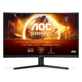 Gaming CQ32G4VE - Monitor curvo QHD da 32 pollici 180 Hertz 05 ms HDR10 FreeSync Premium (2560x1440 HDMI DisplayPort) nero/grigio