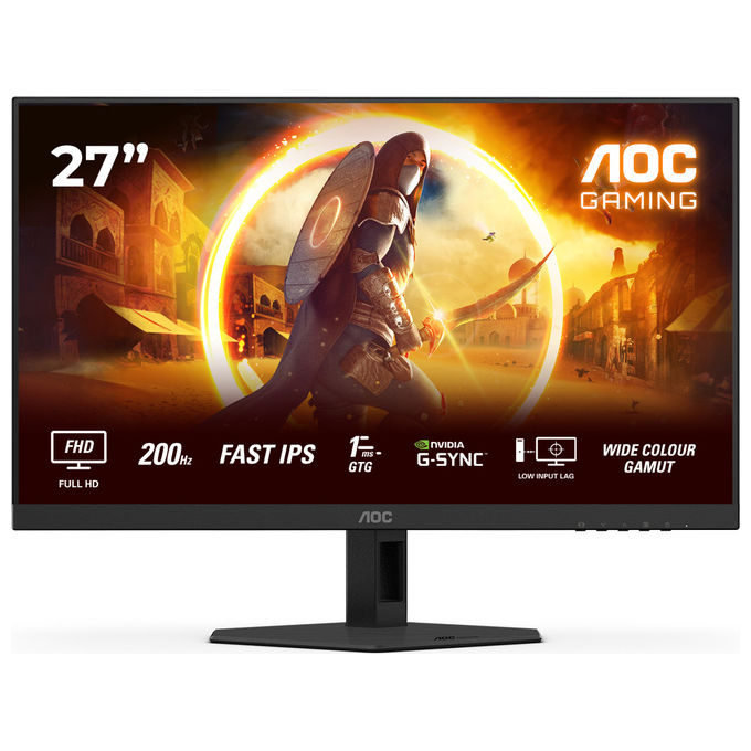 AOC Monitor Gaming 27G4HRE 27 Pollici Full HD LED 200Hz 1ms