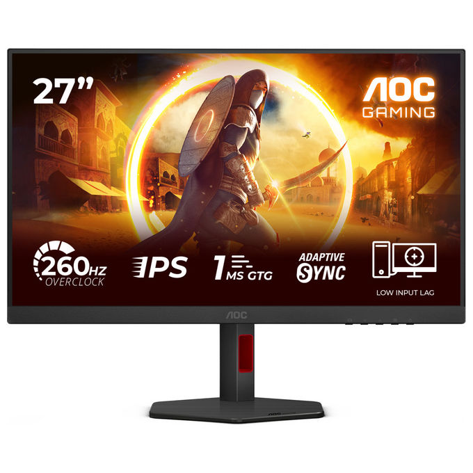 Aoc 27G4ZR Monitor PC 27" IPS 240 Hz (Nero - Rosso)