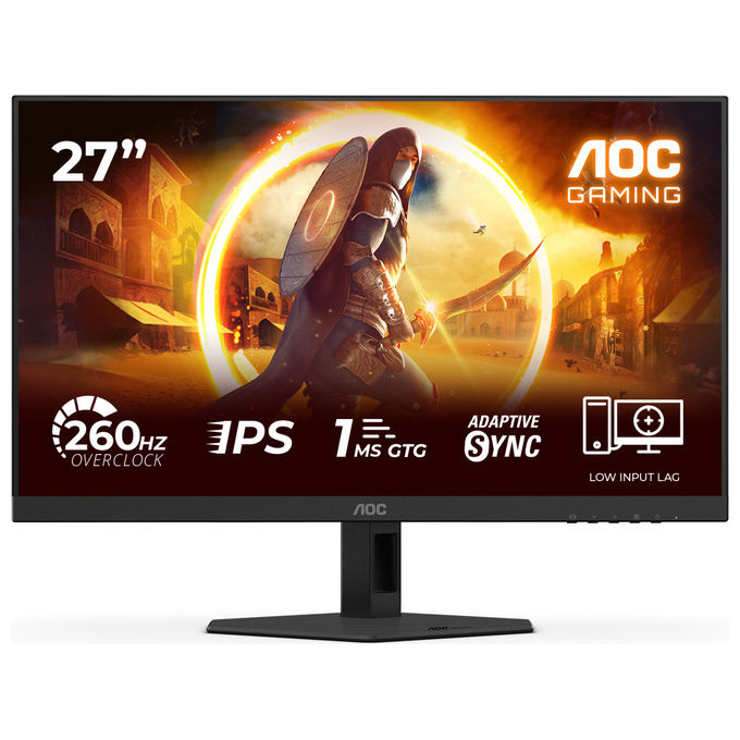 immagine di Aoc 27G4ZRE Monitor PC 27" IPS 260 Hz (Nero - Rosso)