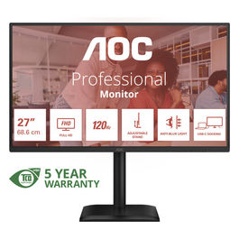 Monitor Pc 27" Full HD Led Nero 120Hz