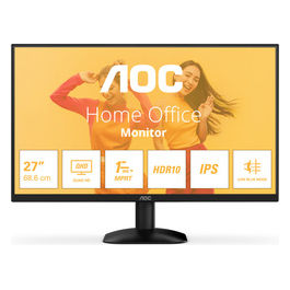Aoc, Monitor Pc 27 Pollici QHD, Led Nero, Q27B35E