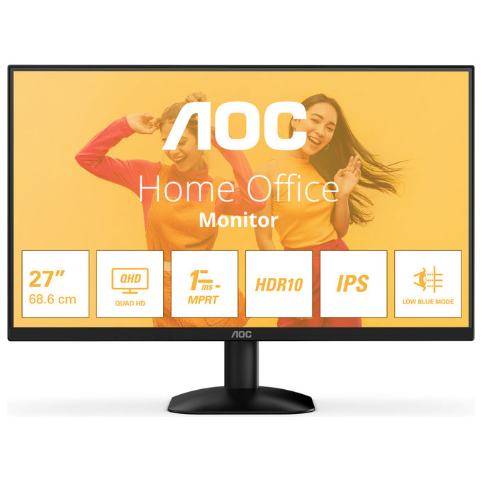 Aoc Q27B35E Monitor PC 27" Quad HD IPS 75 Hz (Nero)