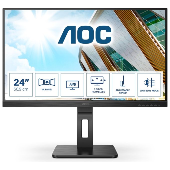 AOC P2 24P2QM Led Display 23.8'' 1920x1080 Pixel Full HD Nero